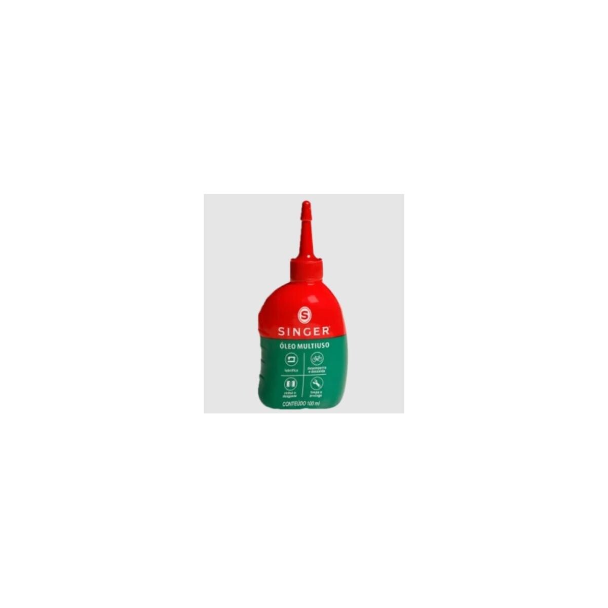 óleo Multiuso Singer 100ml Lubrificante Protetor Essencial