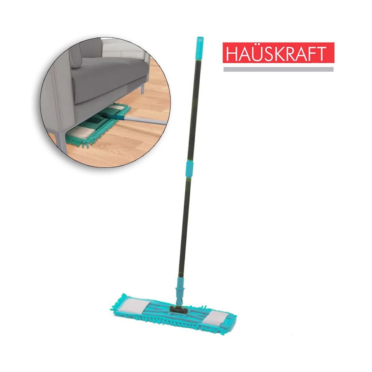 Mop Esfregão Chenille 120cm - Limpeza Profissional e Durável