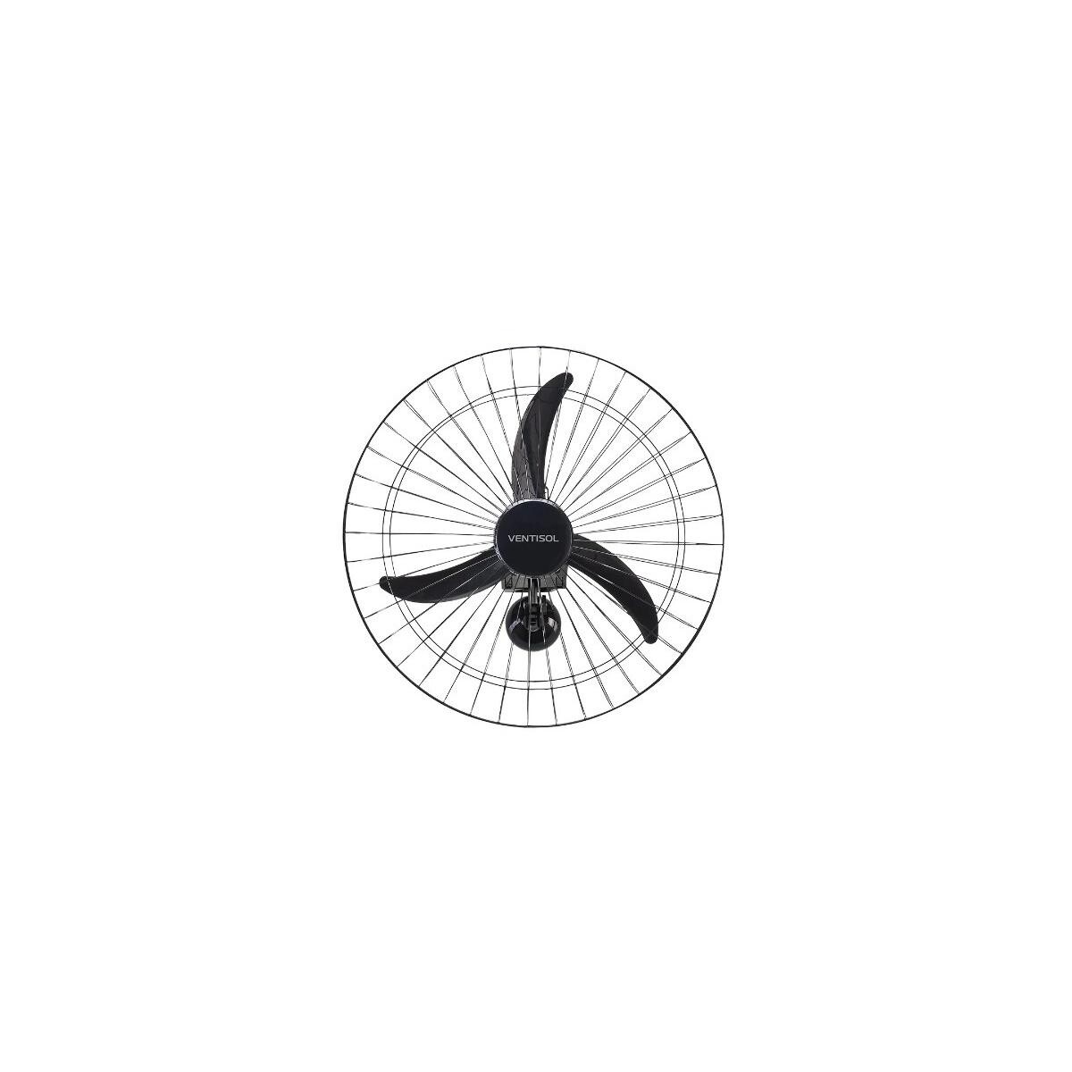 Ventilador de Parede Ventisol 60cm Preto 220v Ref 452