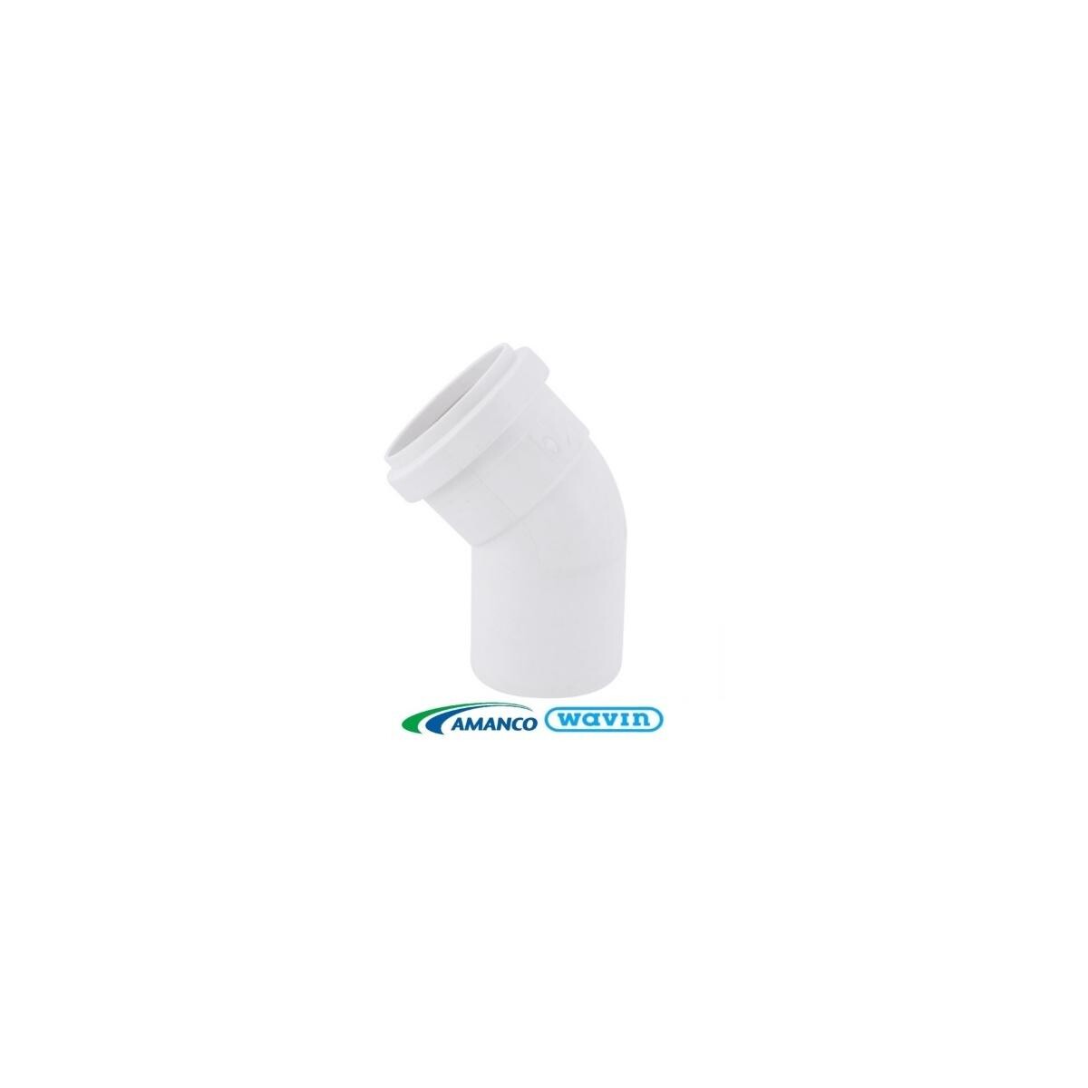 Joelho Amanco Esgoto 150mm 45° Pvc Soldável