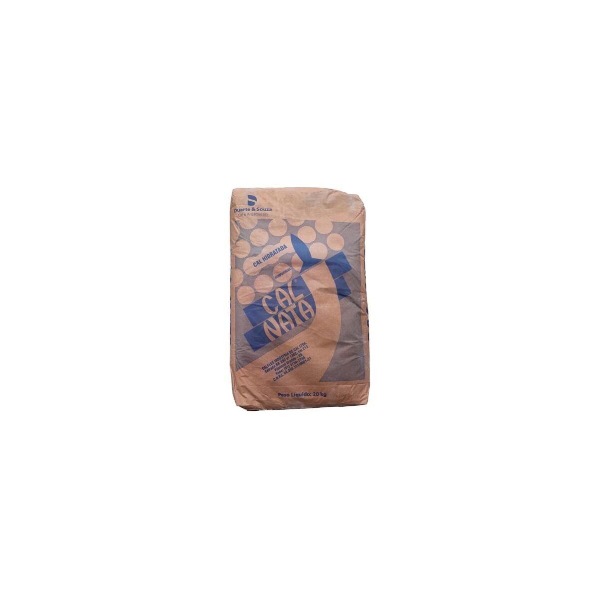 Cal Nata Hidratada 20kg Calflex | Ideal para Reboco e Argamassa