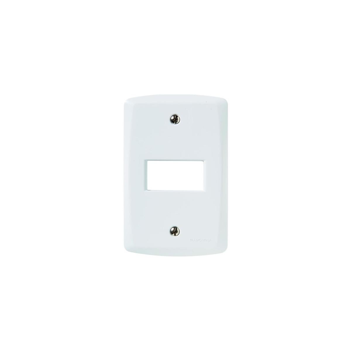 Placa 1 Posto 4x2 Horizontal Lux2 Tramontina - Alta Durabilidade