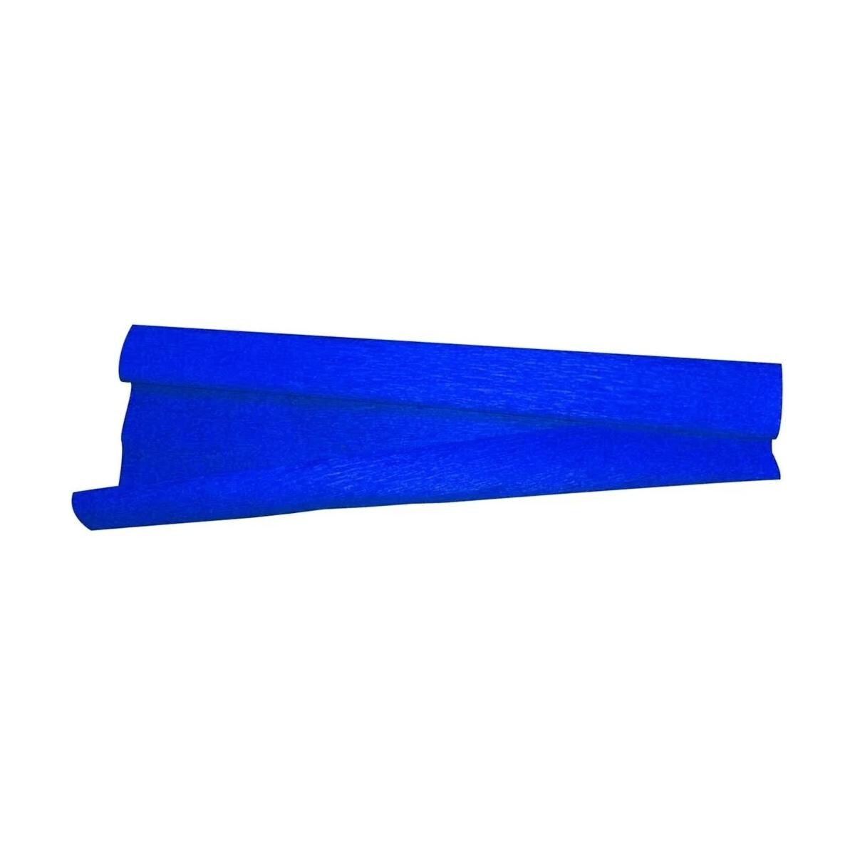Papel Crepom V.m.p 48x2,00m Azul Royal - Resistente e Versátil