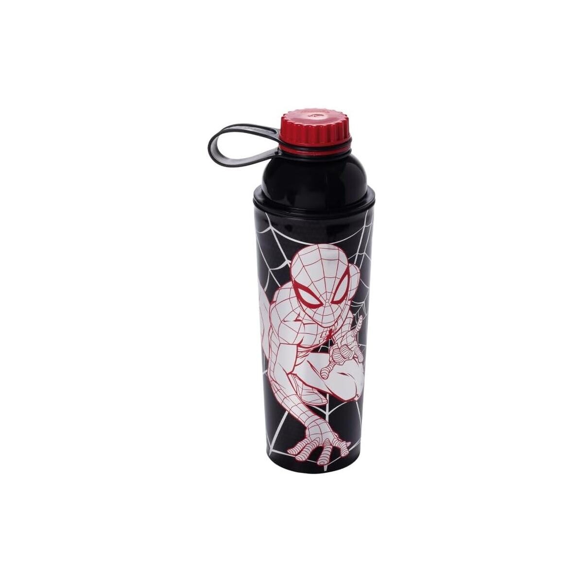 Garrafa Plástica Vip Homem Aranha 660ml - Durabilidade e Estilo