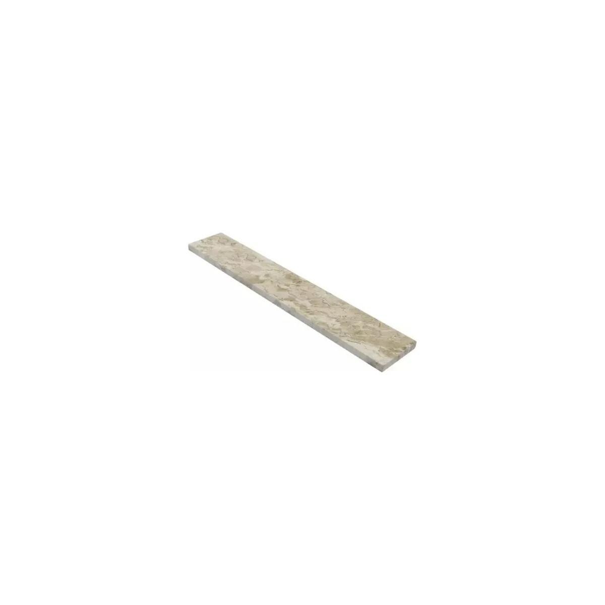 Soleira Granito Travertino 82x14cm - Resistência e Durabilidade