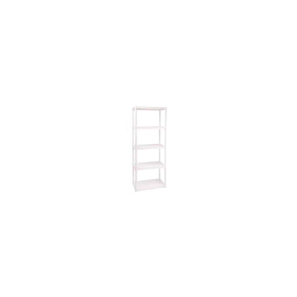 Estante Plástica Tubular Vig 5 Prateleiras Modular Resistente