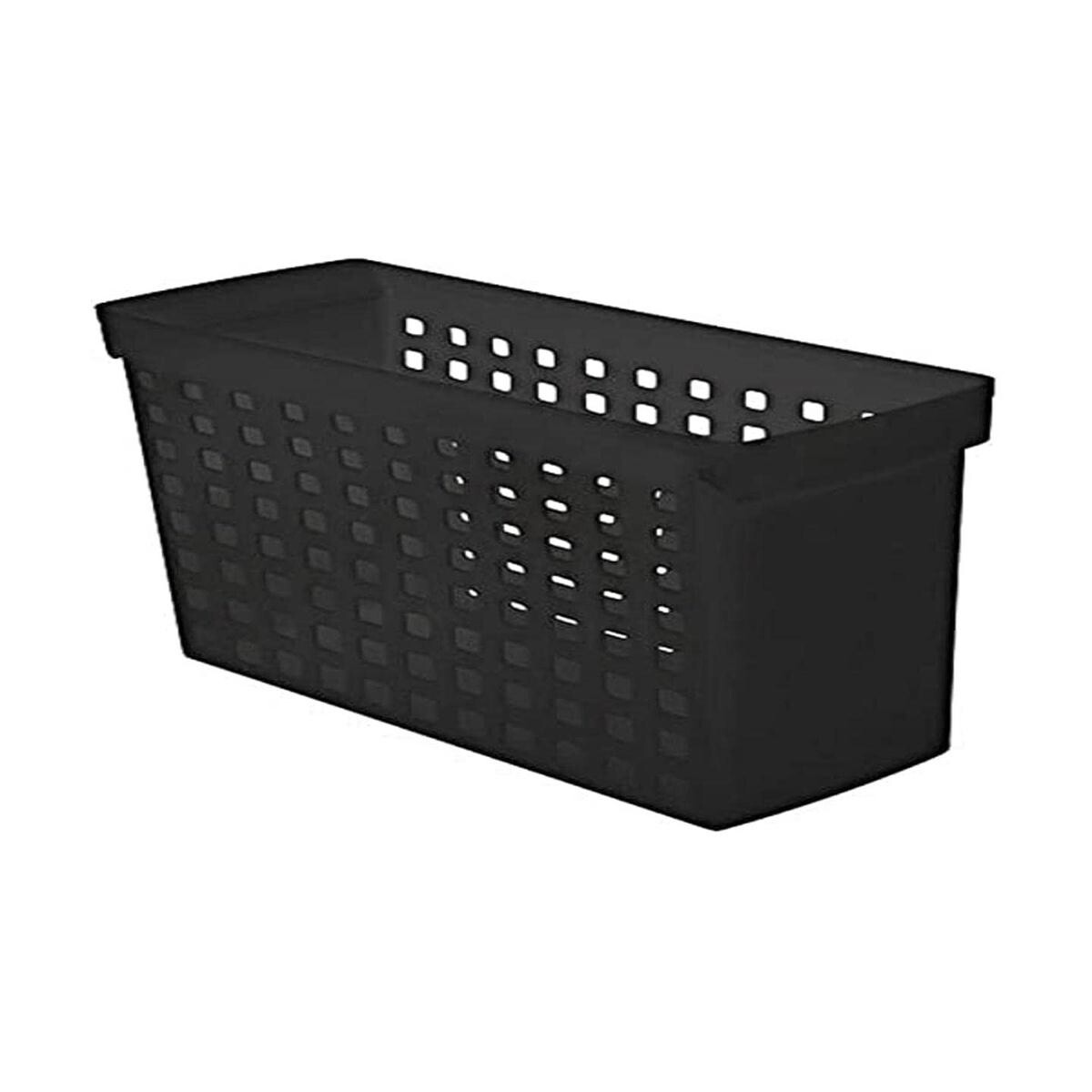 Arquivo Largo com Furação Oficce Line Preto | Organização Durável