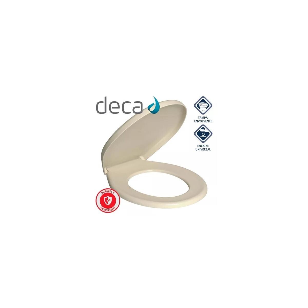 Assento Sanitário Deca Universal Ap.01.37 Creme