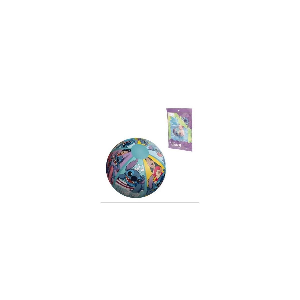 Bola Inflável Stitch 40cm - Brinquedo Infantil Lazer Piscina