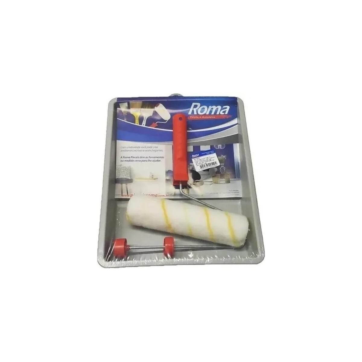 Kit Pintura Roma 3 Peças 650-01 Completo | Acessórios P/ Pintar