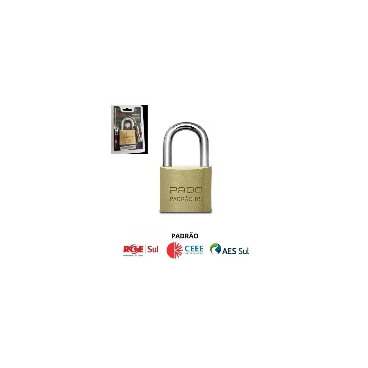 Cadeado Padrão Ceee 45mm Pado – Máxima Proteção