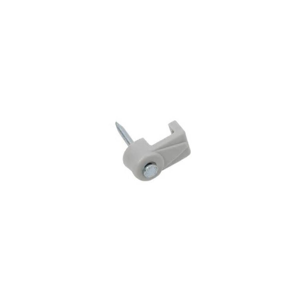 Grampo Fixa Fio 2,5mm C/ Prego Mister - Embalagem 20 Unidades