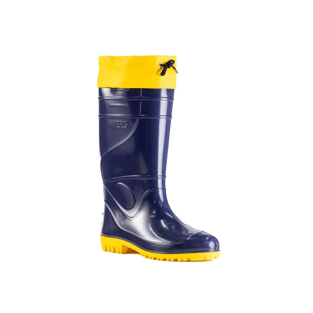 Bota de Segurança Pvc Azul Innpro Polaina Extensão Longa Nº 41