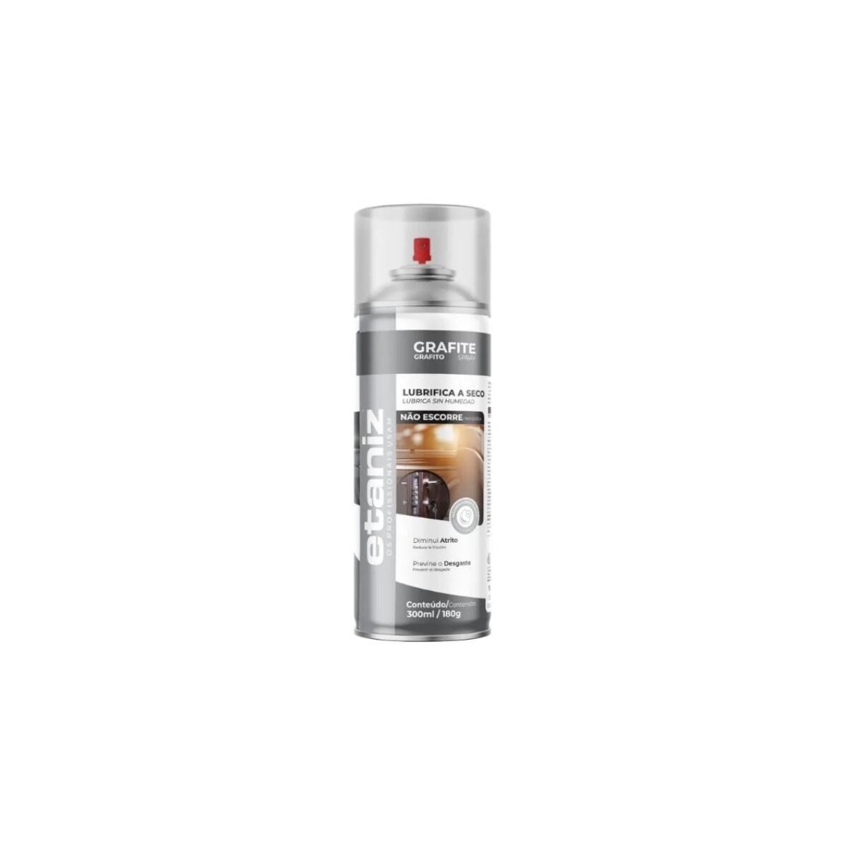 Grafite Spray Lubrificante Etaniz 300ml - Alta Performance