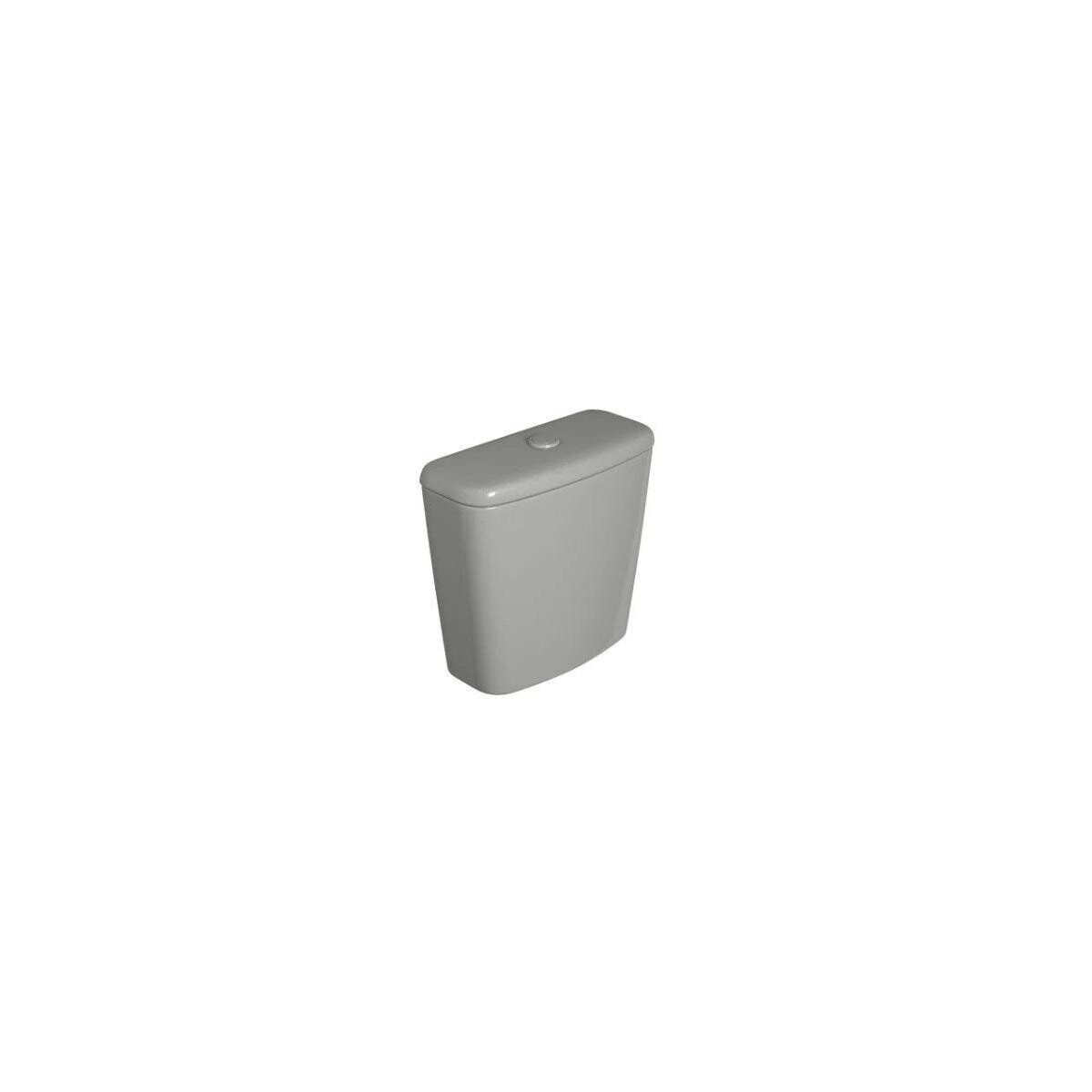 Caixa Acoplada Deca Duo 6l Cinza Real para Bacia Izy/ravena/aspen