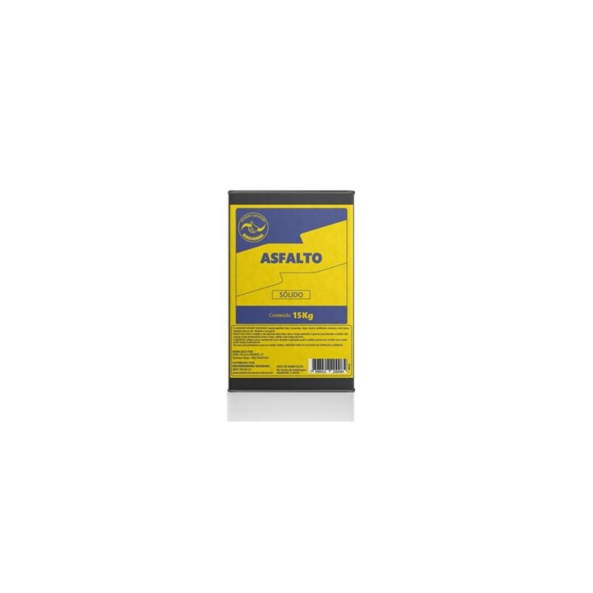 Asfalto Sólido Piche 15kg Massa Impermeabilizante Premium