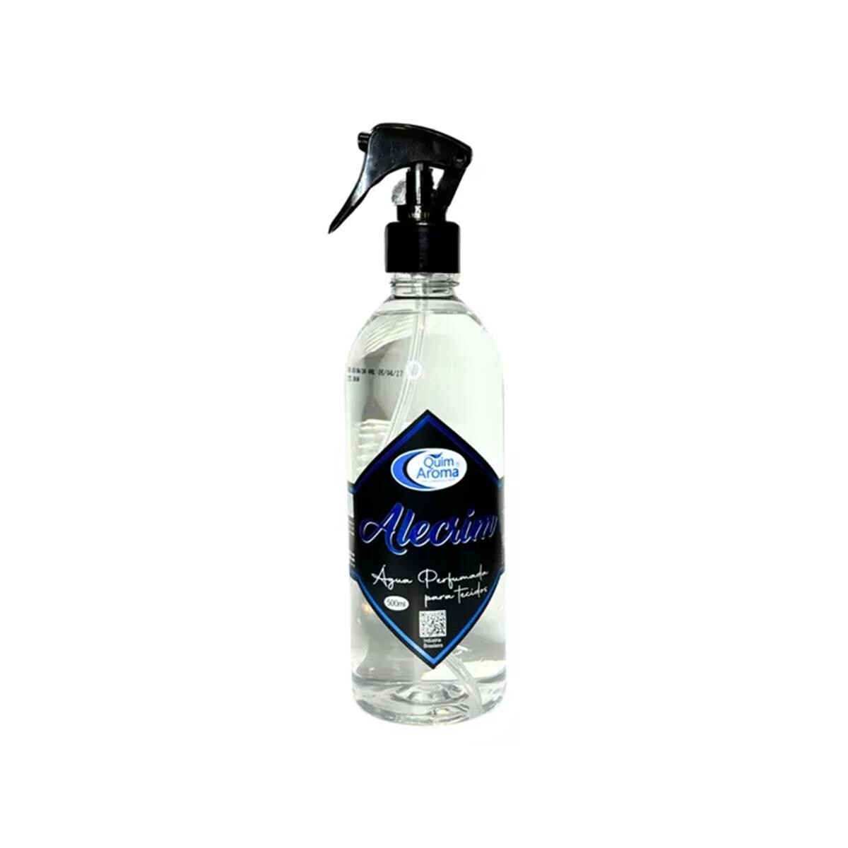 água Perfumada Tecidos Alecrim 500 Ml | Essência Lar | Conforto & Durabilidade