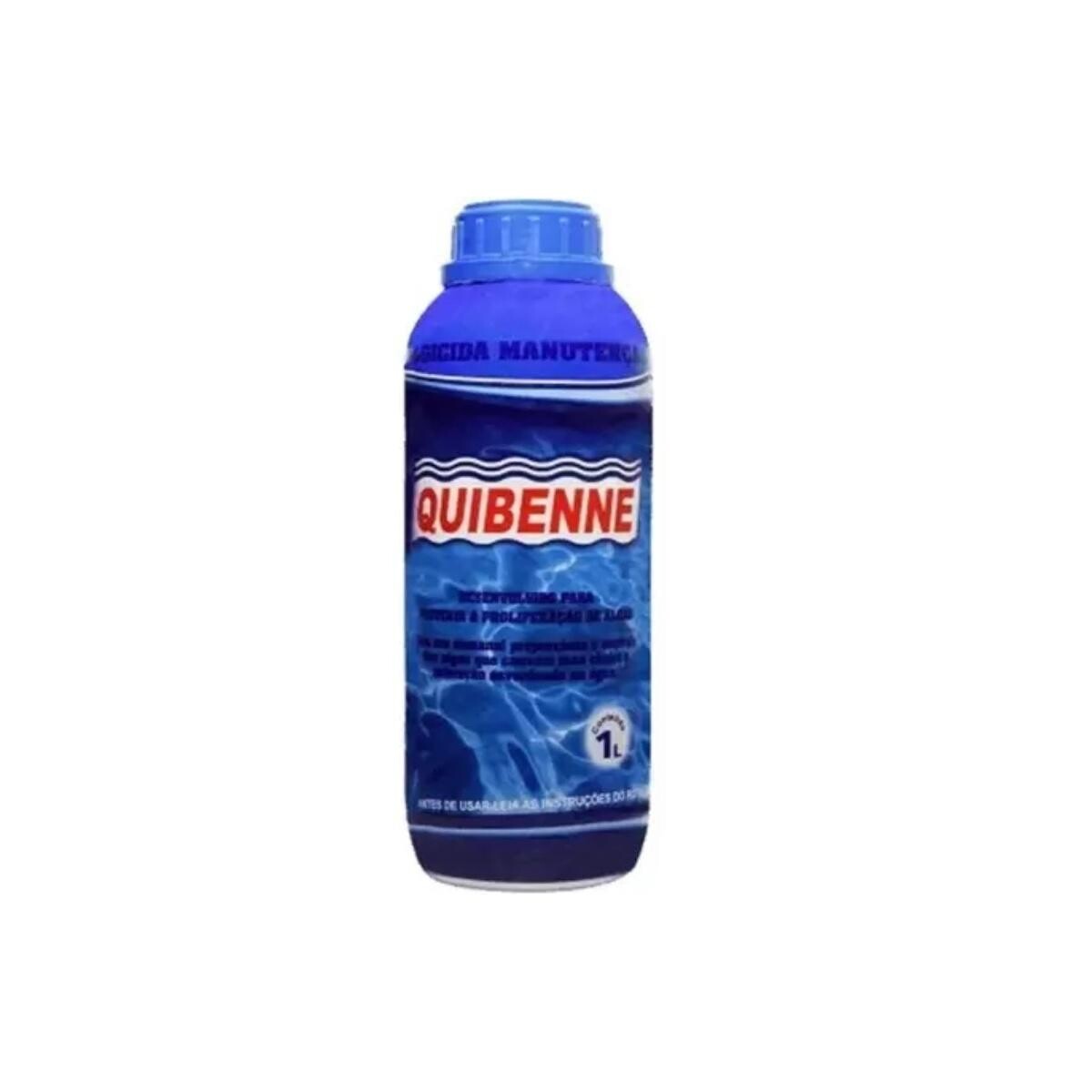 Algicida Manutenção Piscina Quibenne 1 Litro Concentrado