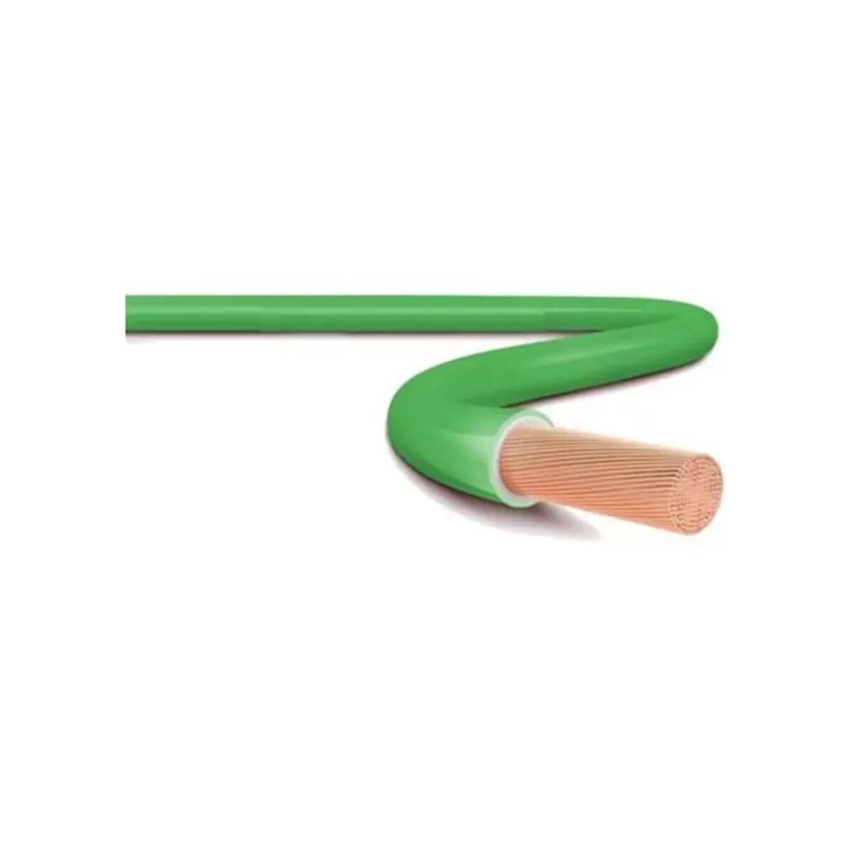 Cabo Fio Flexível 2,5mm-rolo com 50mts-várias Cores Cor da C