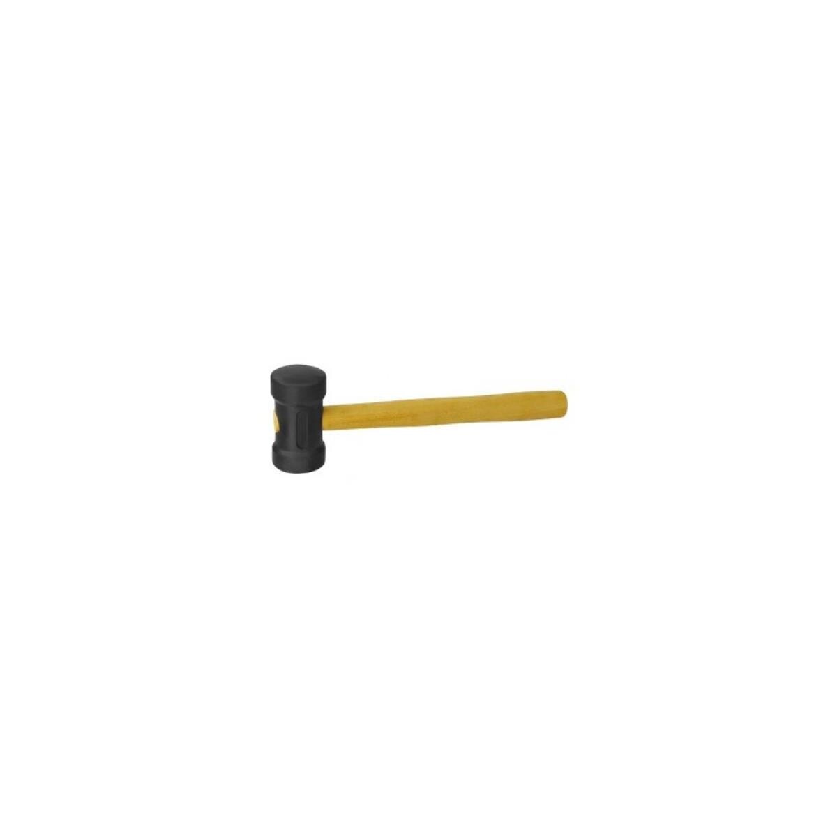 Martelo de Borracha Paraboni 60mm Preto
