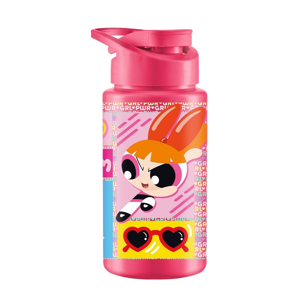 Garrafa Squeeze Pet 500ml Warner Infantil Menina Resistente