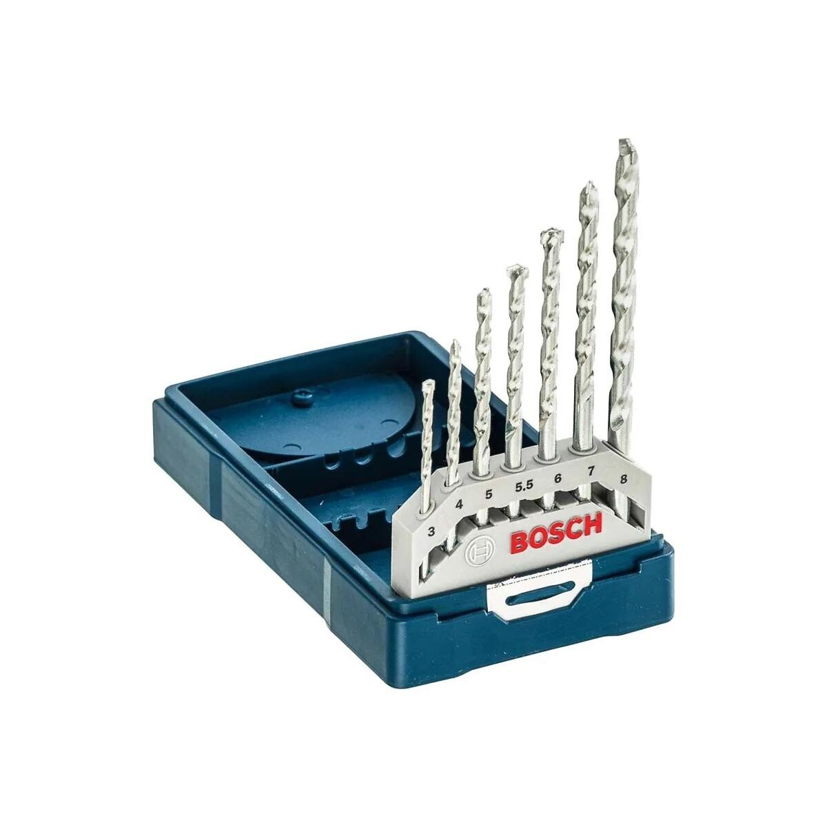 Kit Brocas para Pedra Bosch Mini X-line 7 Peças Profissionais