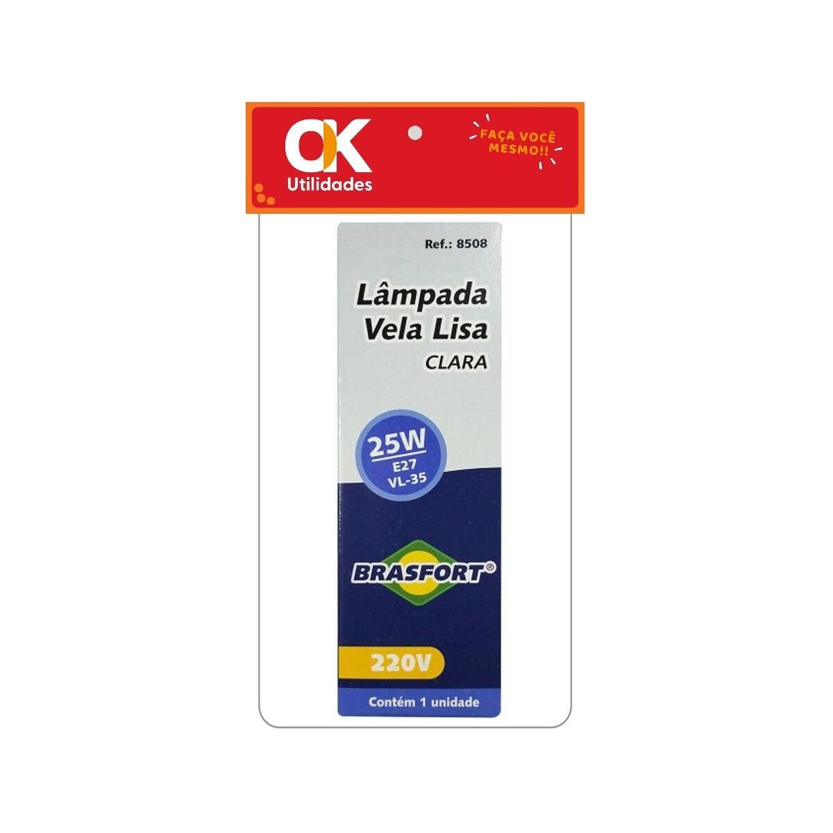 Lâmpada de Abajur 220v Brasfort Ok Utilidades