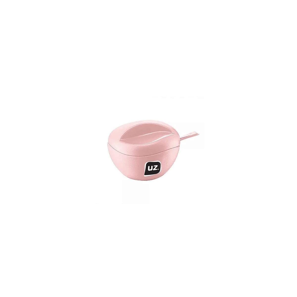 Açucareiro Uz Rosa com Tampa para Cozinha Resistente