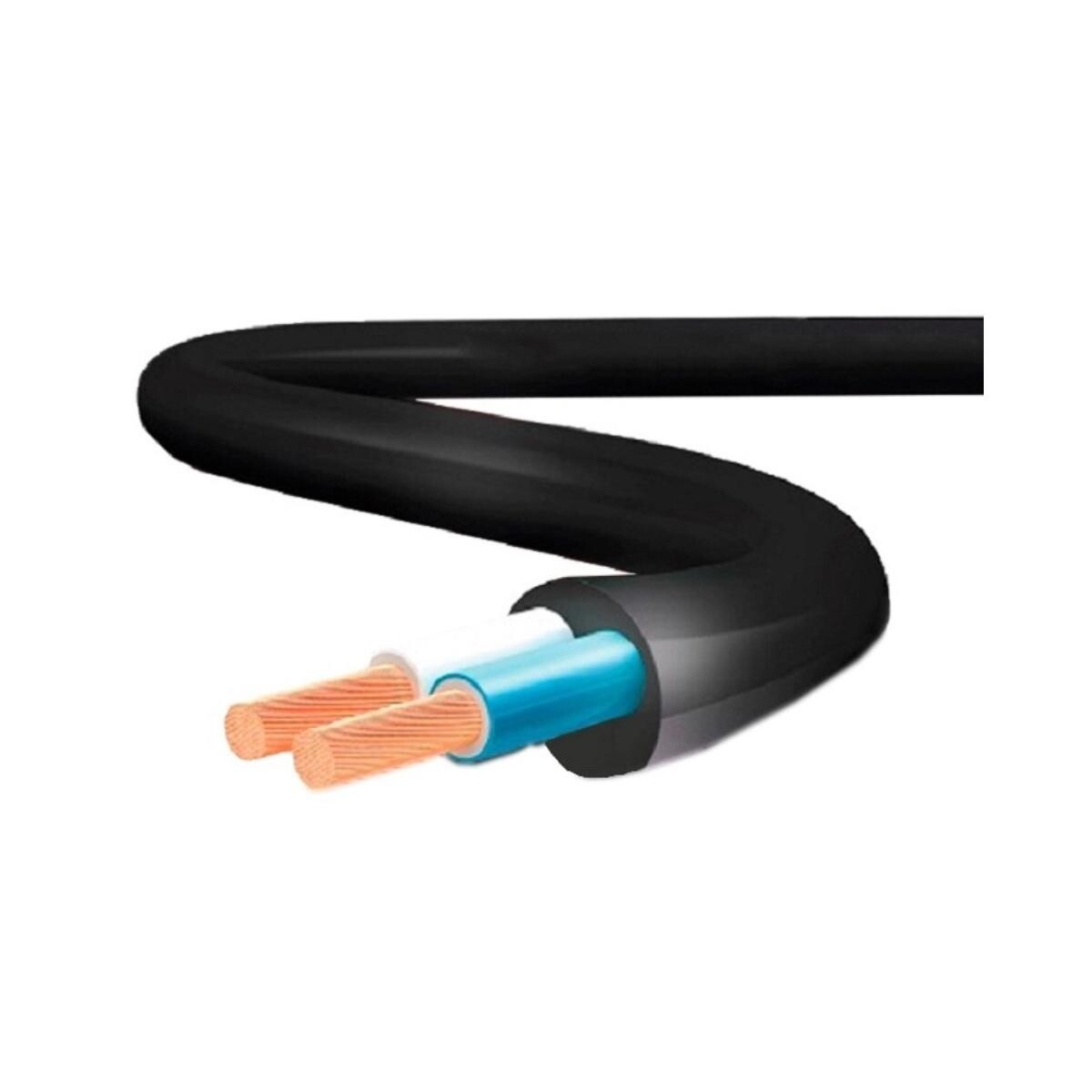 Fio Cabo Pp Flexível 2x1,5mm Megacobre Bipolar
