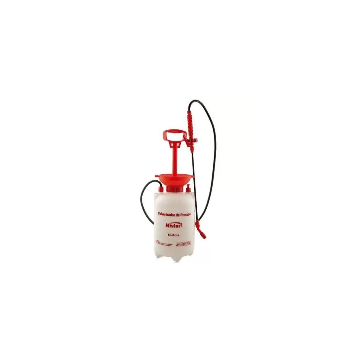Pulverizador Manual Mister 5l - Capacidade Profissional