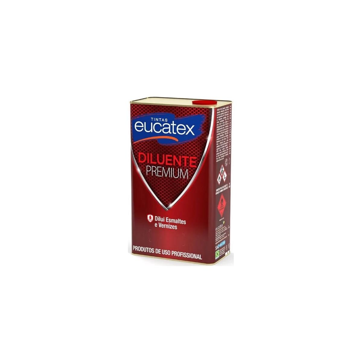 Solvente Aguarrás 5,0l Eucatex - Diluente para Tintas e Vernizes