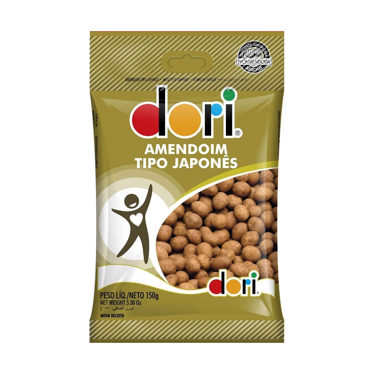 Amendoim Japonês Dori 150g - Snack Crocante e Salgado