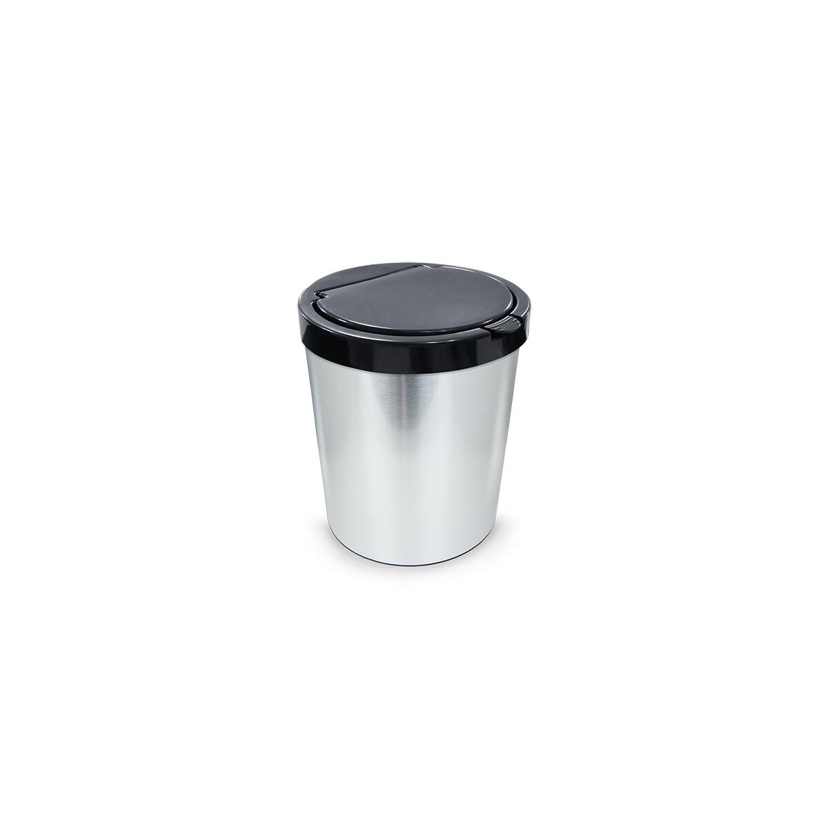 Lixeira Arqplast Tampa Click Label Redondo 10l
