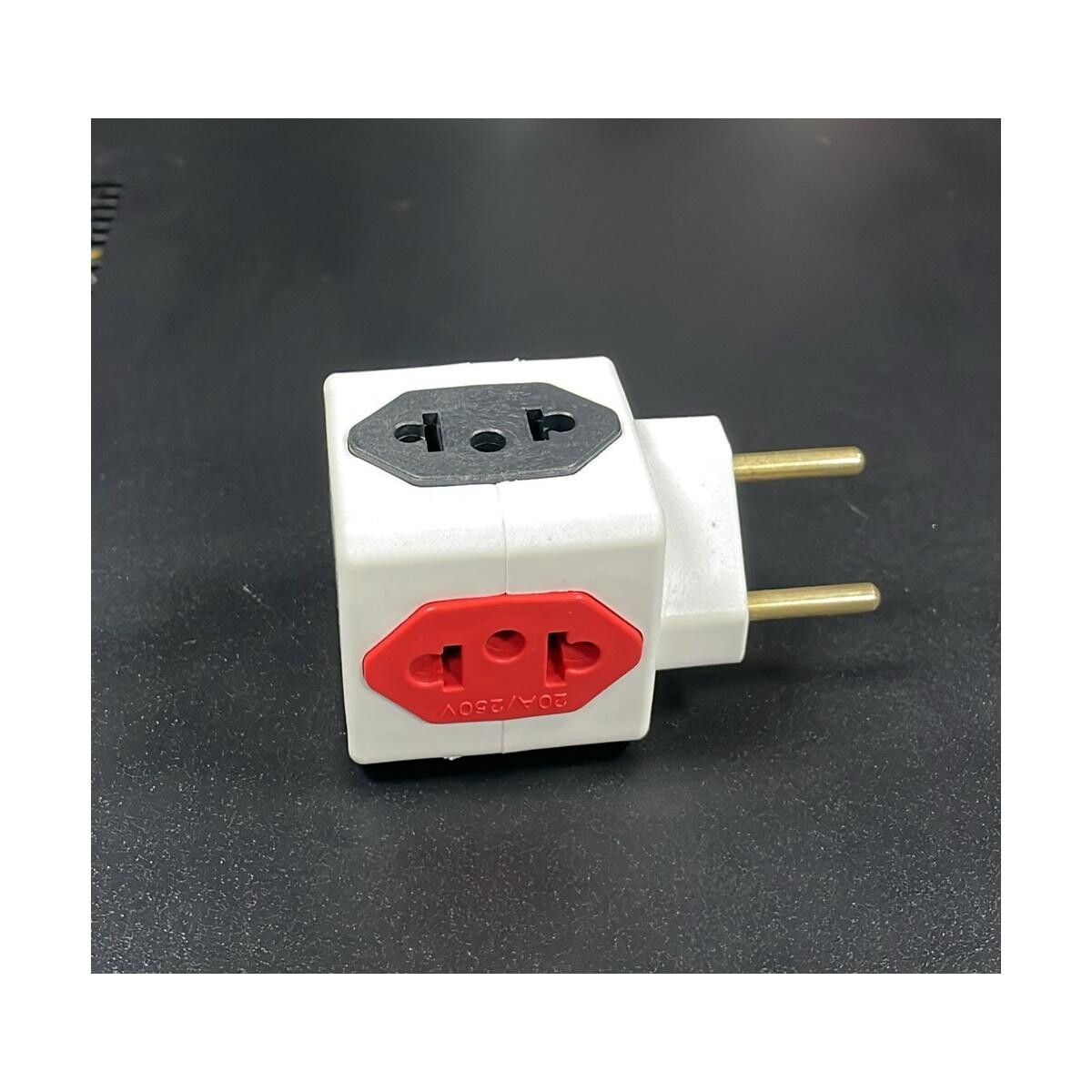 Te Luz Iex 4 Saídas 20a 2dp - Conector Elétrico T Resistente