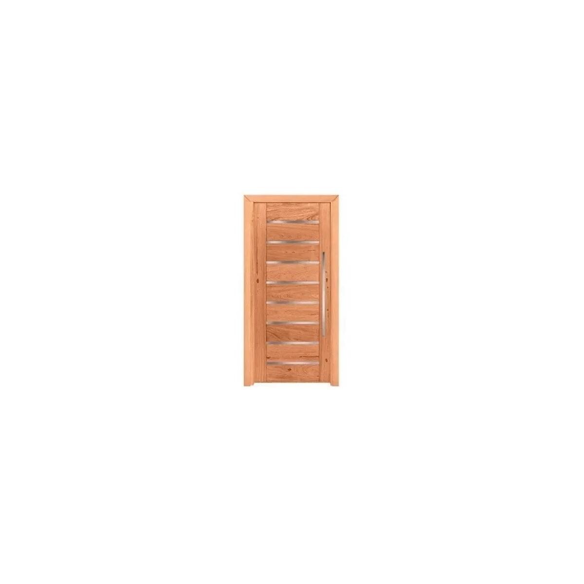 Porta Pivotante Esel Pe307 C/ Puxador 100cm 107x214cm Esquerda