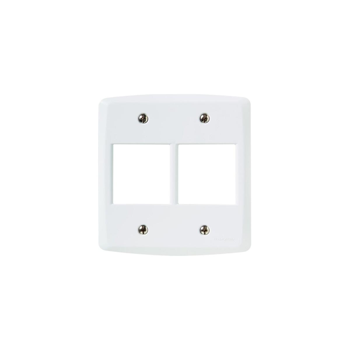Kit Placa Tramontina Lux² 4x4 4 Modulos Kit 10 Unidades
