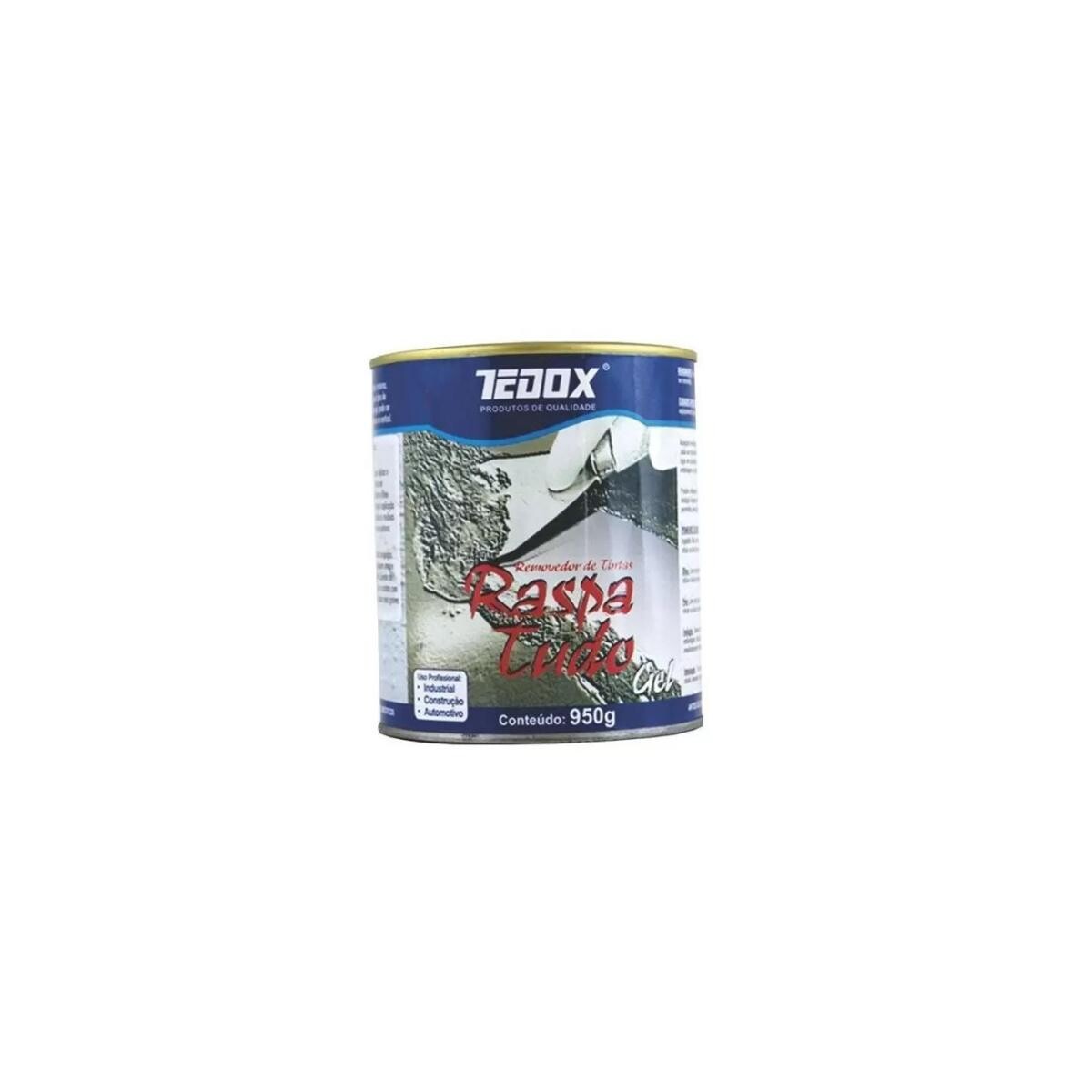 Removedor de Tinta Tedox 950g - Gel para Tintas e Vernizes