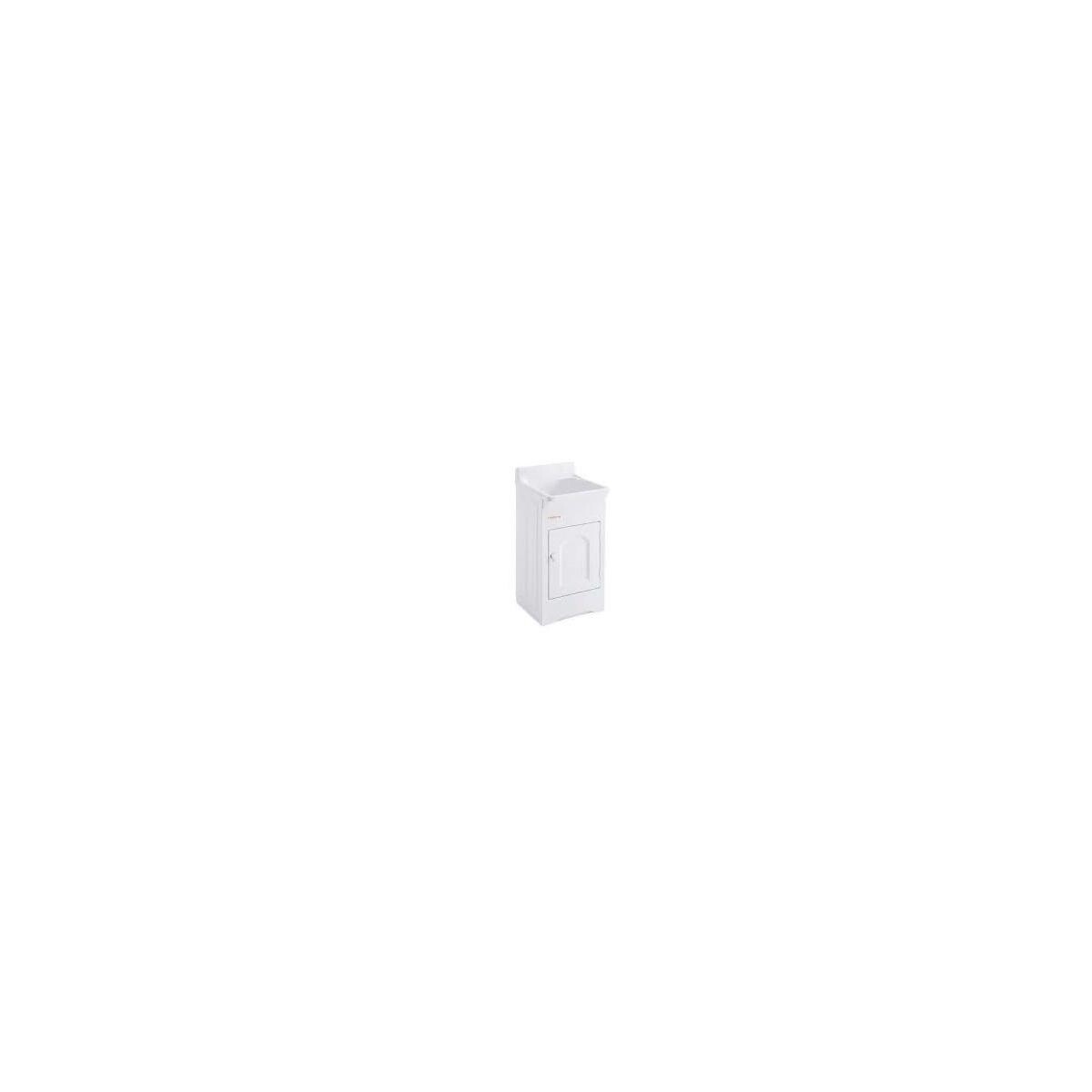 Tanque Lavanderia Frontal Stilo Fibras 27 Litros Branco