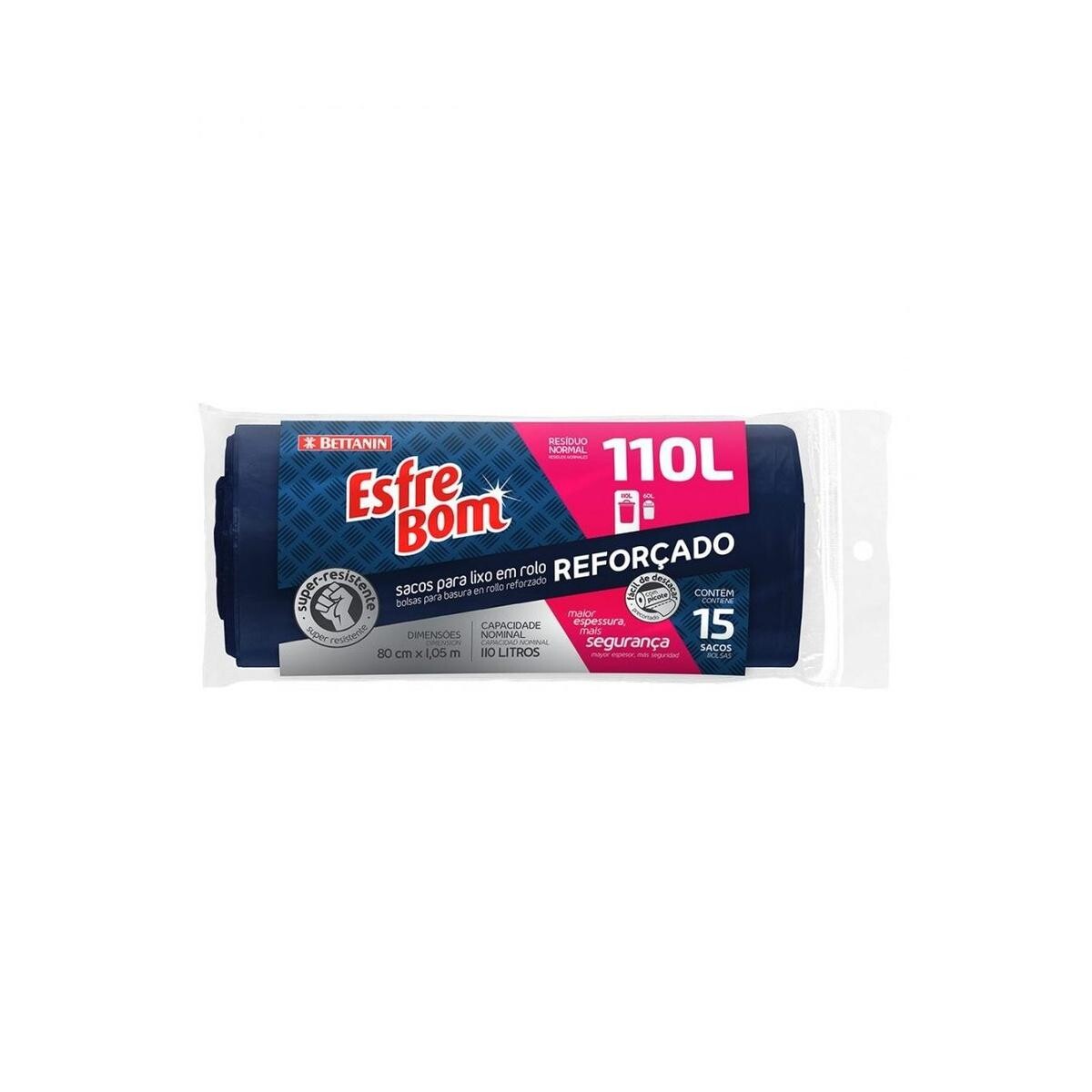 Saco de Lixo 110l Esfrebom Bettanin | Resistência e Durabilidade