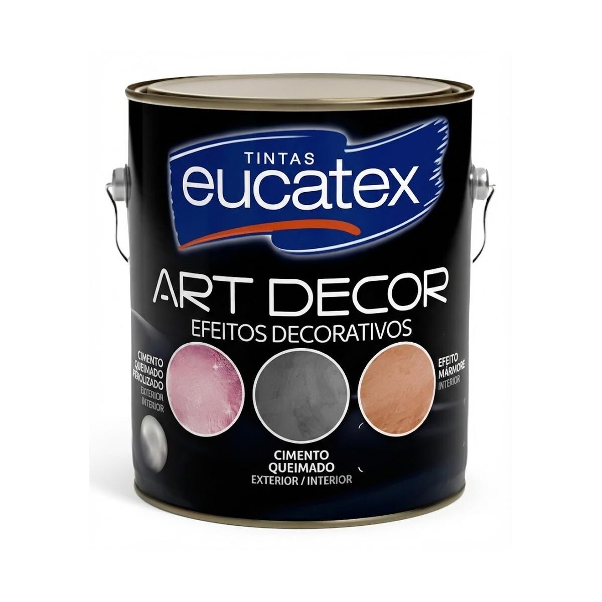 Cimento Queimado Eucatex Cinza Crômio 5kg - Pronto Uso