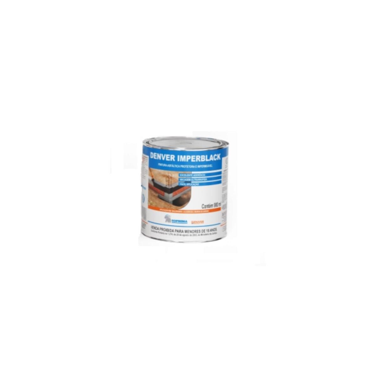 Impermeabilizante Denver Imperblack 0,9 Litros