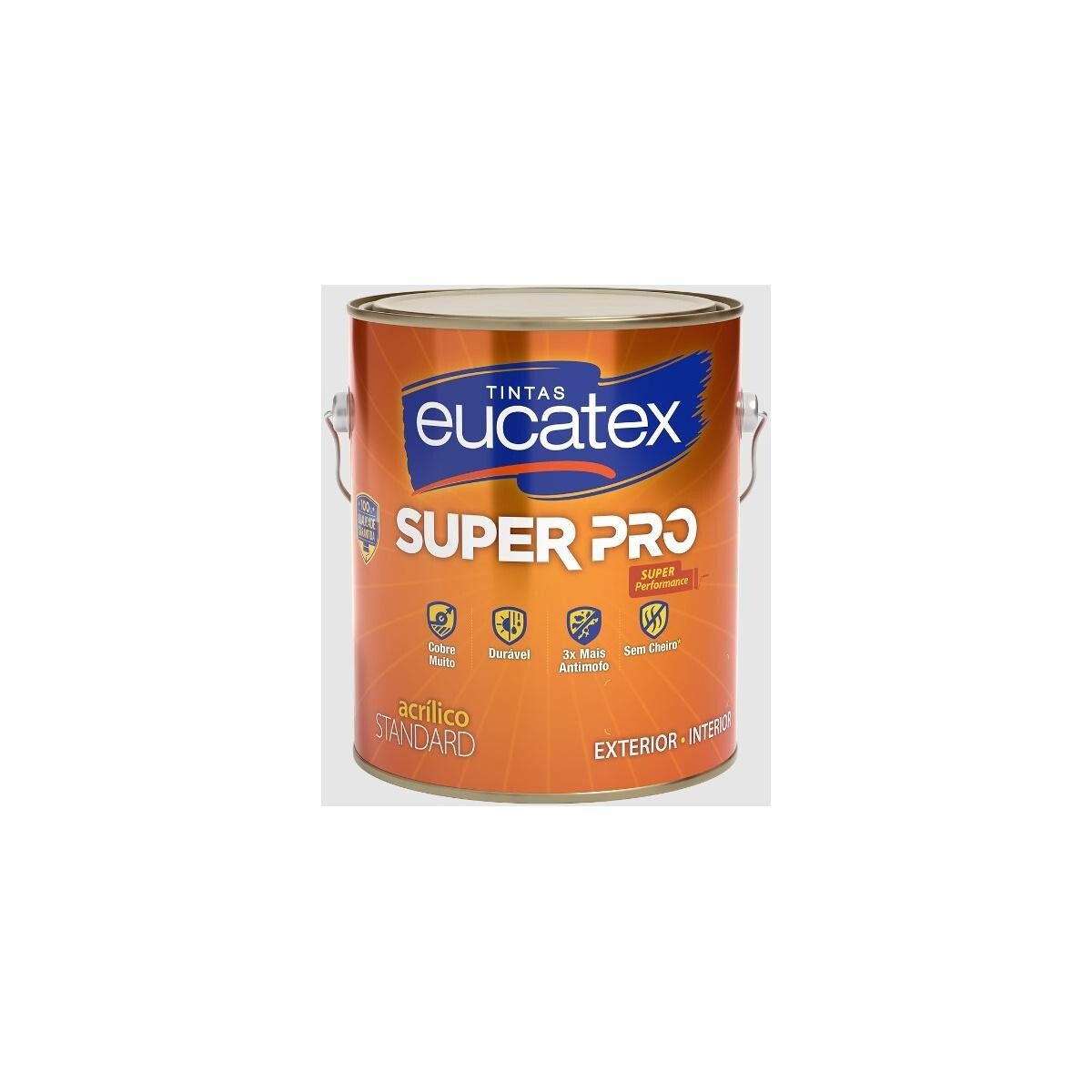 Tinta Acrílica Eucatex Super Pro Base a Premium 3,2l