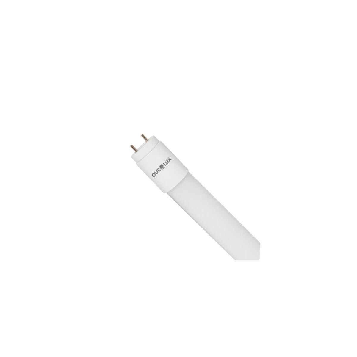 Kit 4 Lâmpadas Tubo Led T8 18w G13 Ourolux Branco Frio 6500k