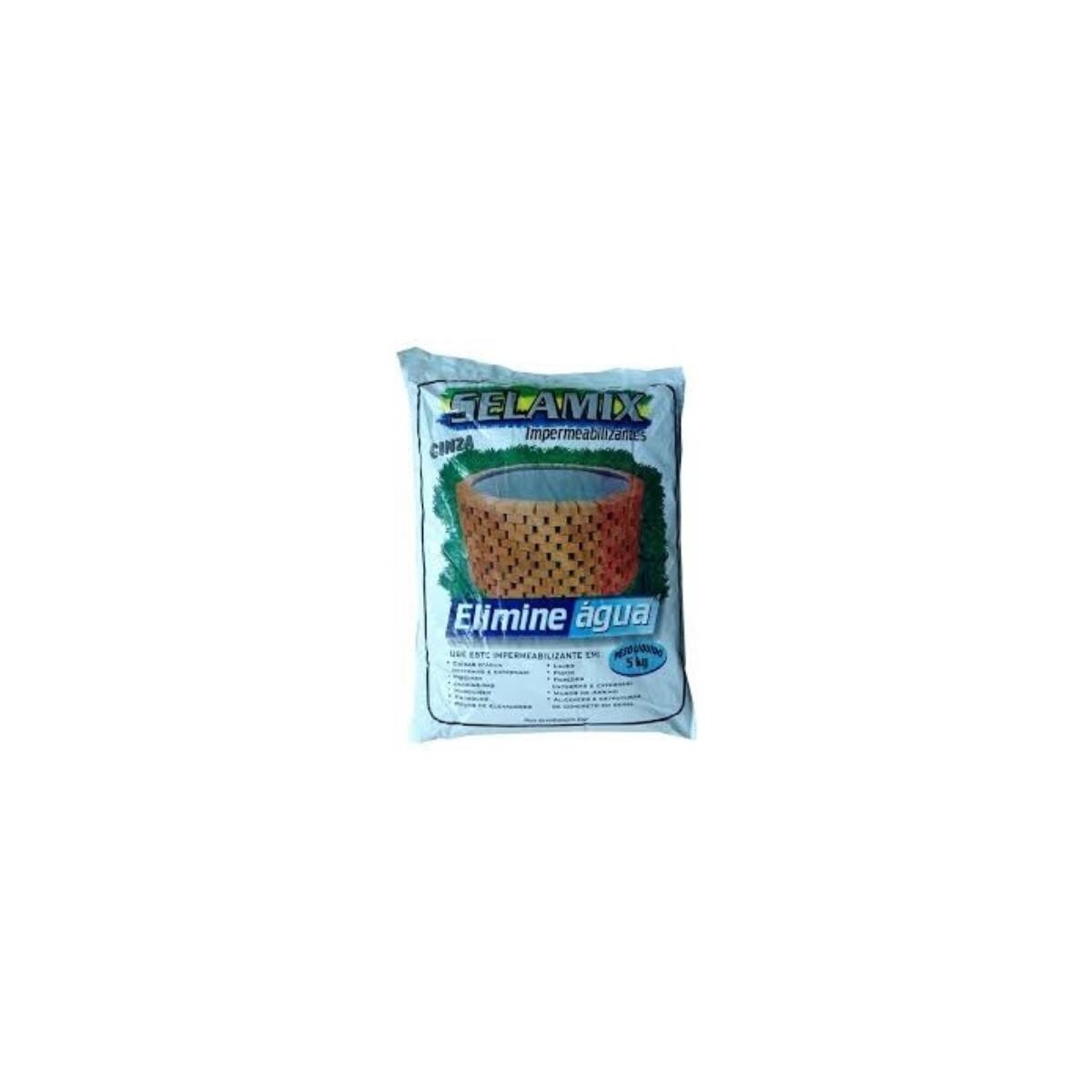 Argamassa Impermeabilizante Selamix Cinza 18kg