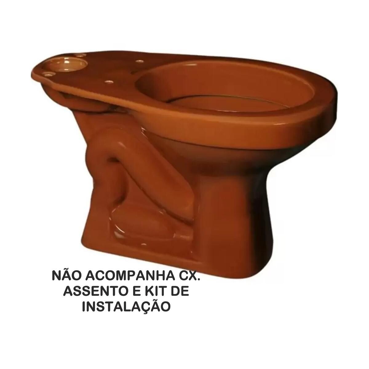 Bacia Sanitária Deca Aspen para Caixa Acoplada - Caramelo