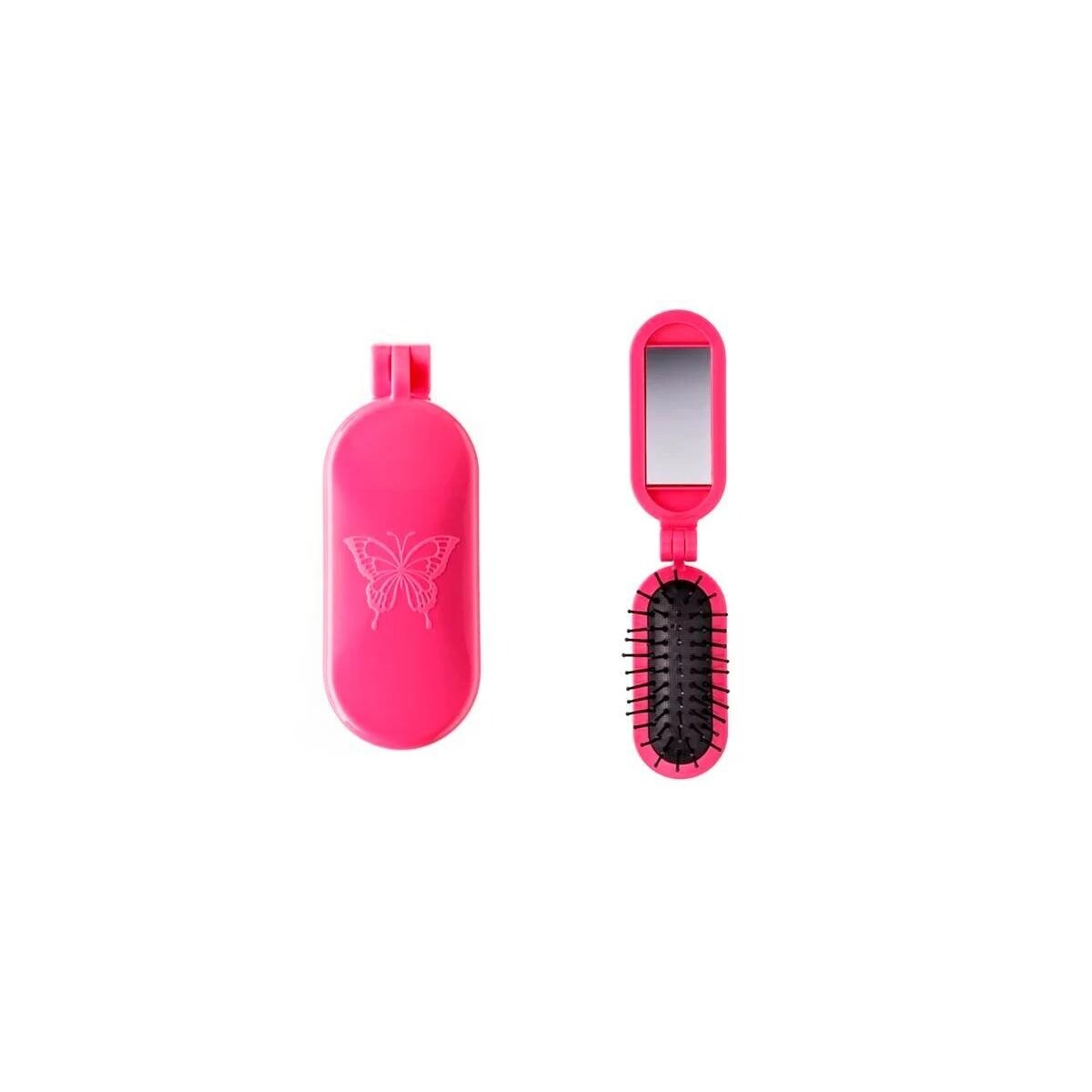 Escova de Cabelo Dobrável Borboleta Escobel - Portátil e Compacta