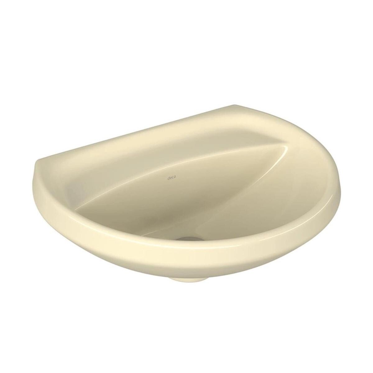 Lavatório Deca Izy Creme para Banheiro - Design e Durabilidade