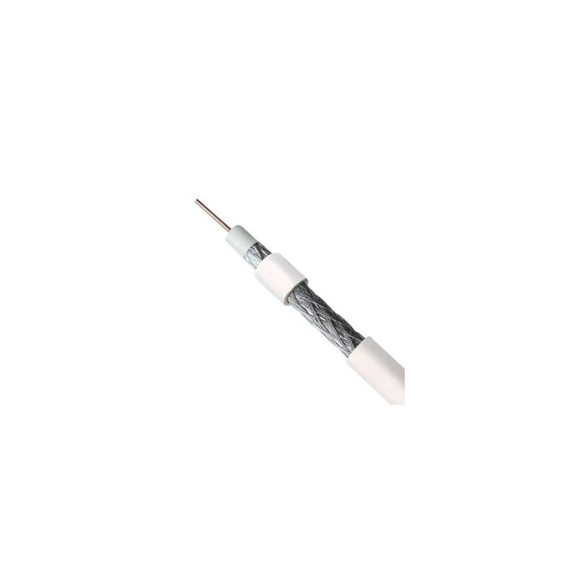 Fio Coaxial Rgc-59 Premium 67% Malha - Durabilidade