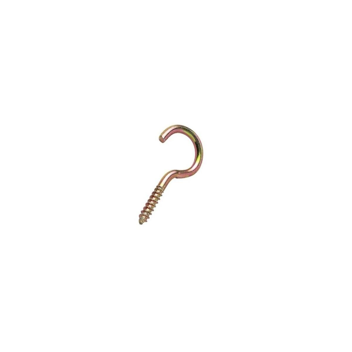Gancho para Madeira 17x40mm Ok Utilidades - Aço Carbono Resistente