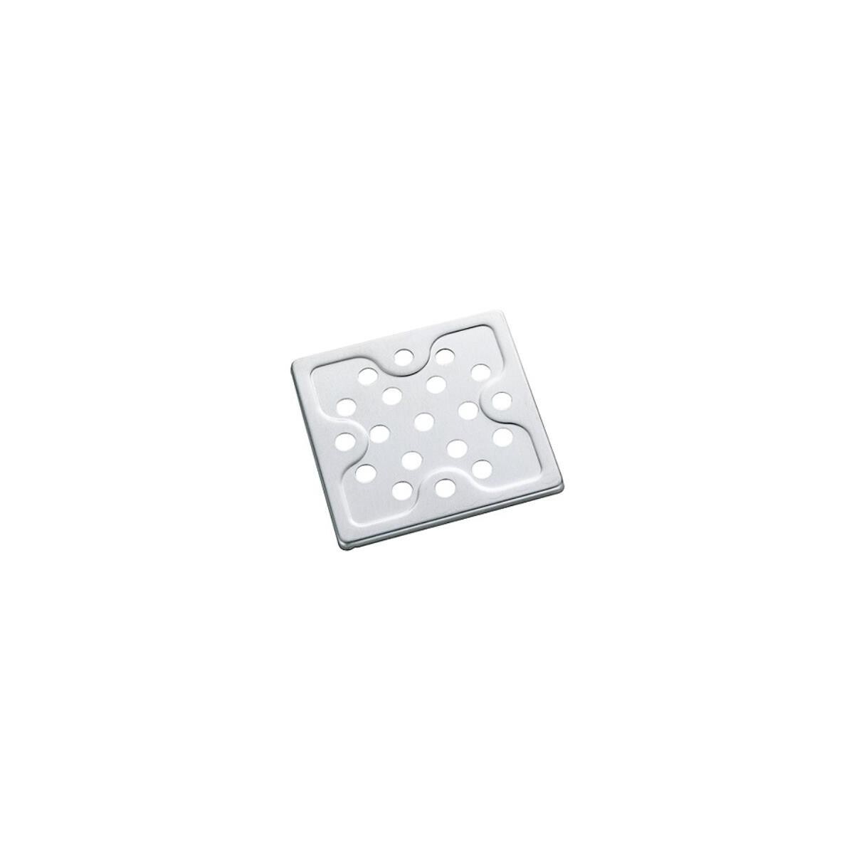 Grelha Inox Quadrada 10x10 Meber para Drenagem de Alta Performance